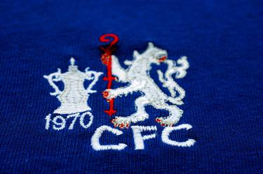 Chelsea Lion 1970 FA Cup Football Shirt Badge thumb