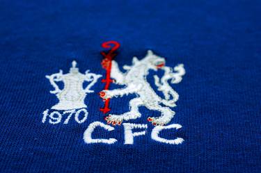 Chelsea Lion 1970 FA Cup Football Shirt Badge thumb