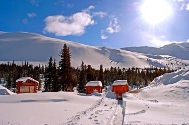 Canadian Rocky Mountains Icefields Parkway Canada thumb