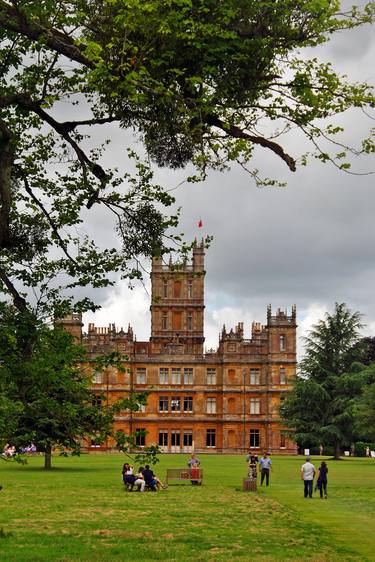 Highclere Castle Downton Abbey UK thumb