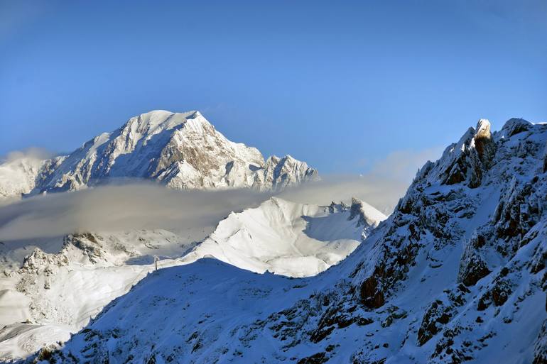 Mont Blanc mountain - Photographic print for sale