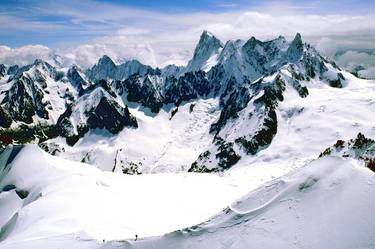 Chamonix Aiguille du Midi French Alps France - Limited Edition of 10 thumb