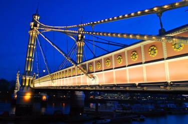 Albert Bridge River Thames London thumb