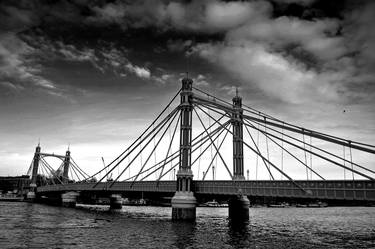 Albert Bridge River Thames London thumb