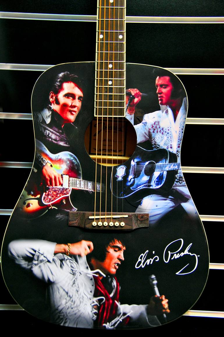 Elvis Presley Guitar Photography by Andy Evans Photos | Saatchi Art