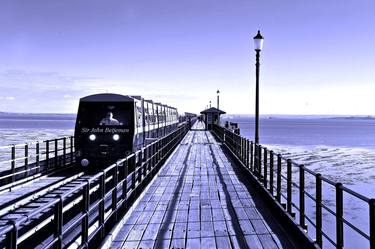 Train Southend on Sea Pier Essex England thumb