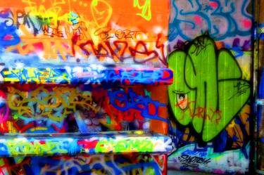 Graffiti Street Art The Undercroft Southbank Skate Park London thumb