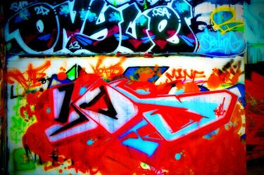 Graffiti Street Art The Undercroft Southbank Skate Park London thumb