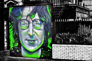 John Lennon Mural Street Art Camden Town London thumb