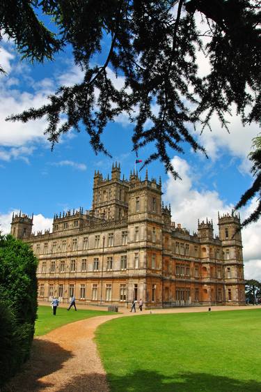 Highclere Castle Downton Abbey England UK thumb