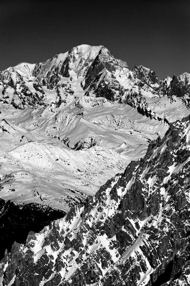 Mont Blanc Meribel French Alps France thumb