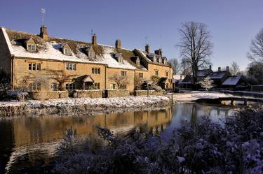 Lower Slaughter Cotswolds Gloucestershire England thumb