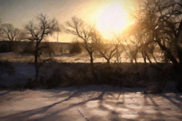 Original Documentary Landscape Paintings by MWM Gallery