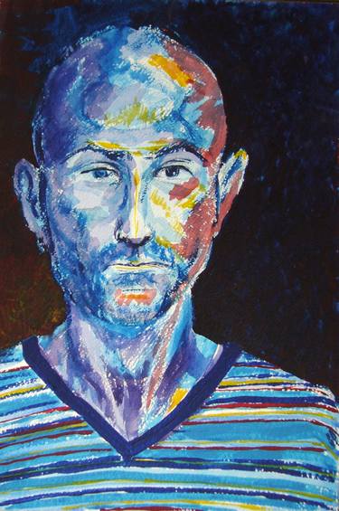Print of Expressionism Portrait Paintings by antonio ciap