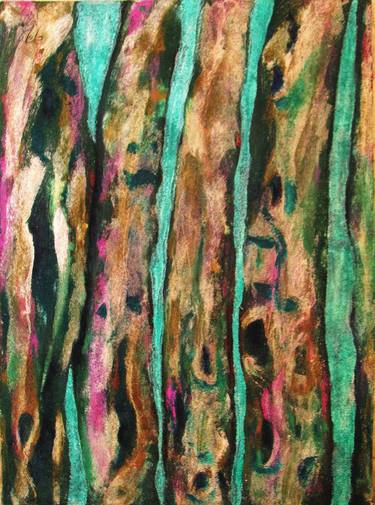 Print of Expressionism Tree Paintings by antonio ciap