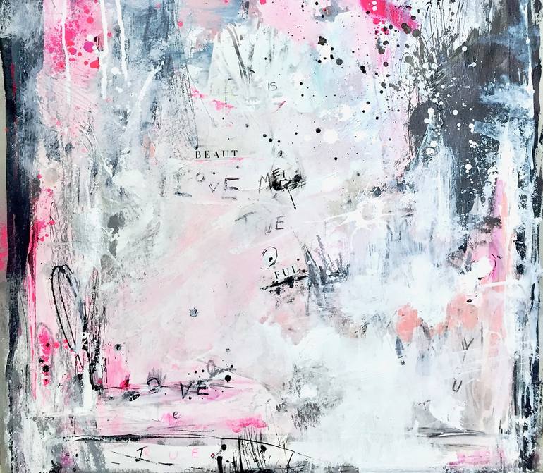 Original Abstract Expressionism Abstract Painting by Rosanna Ramsay