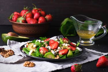 Fresh salad with strawberry - Limited Edition 10 of 10 thumb