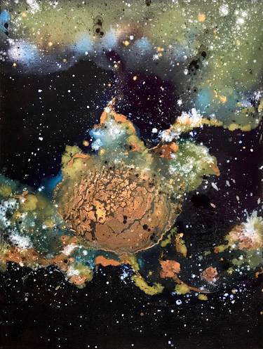 Print of Outer Space Paintings by Lulu Frances