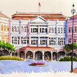 Raffles Hotel Singapore by Kanchan Mehendale