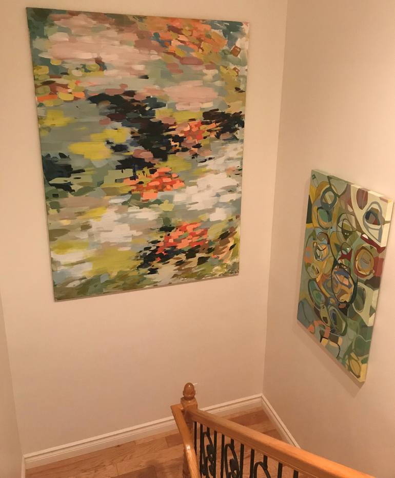 Original Abstract Expressionism Abstract Painting by Madison Bloch