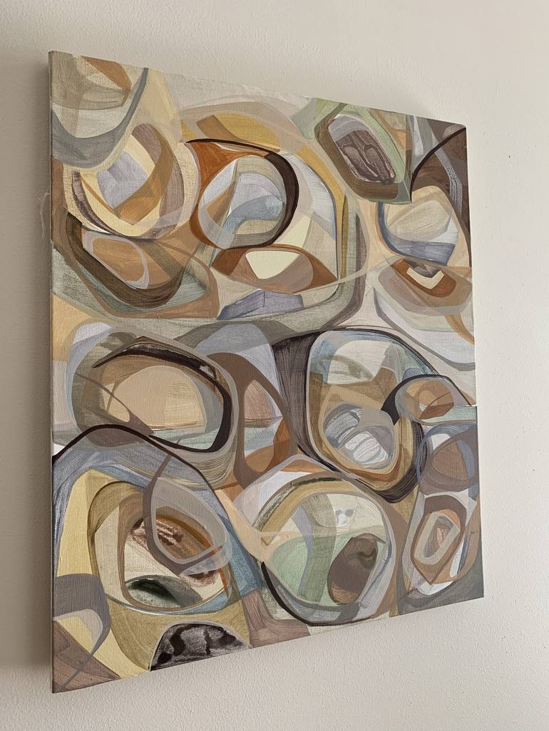 Original Fine Art Abstract Painting by Madison Bloch