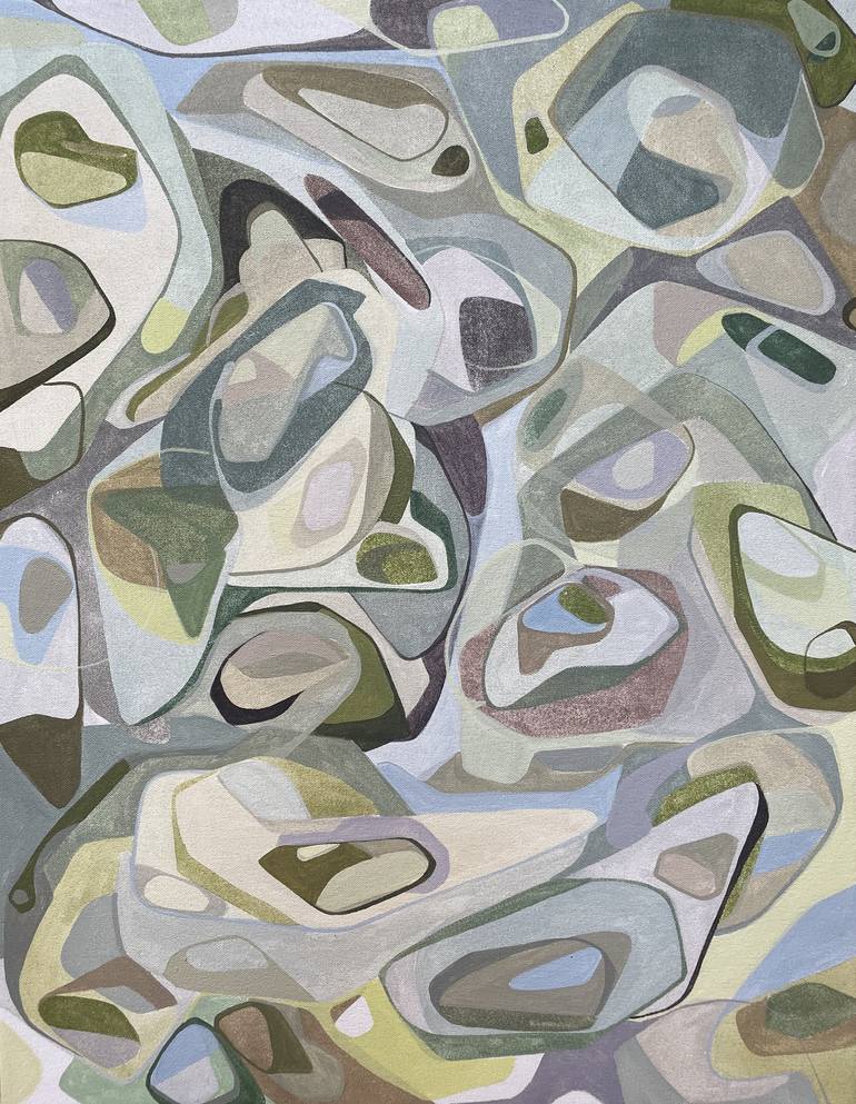 Print of Fine Art Abstract Paintings by Madison Bloch