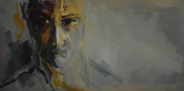 Original Abstract Expressionism Portrait Paintings by Anastasia Karandinou