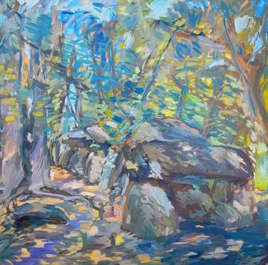 Original Expressionism Nature Painting by Saymoonart Saymoonart
