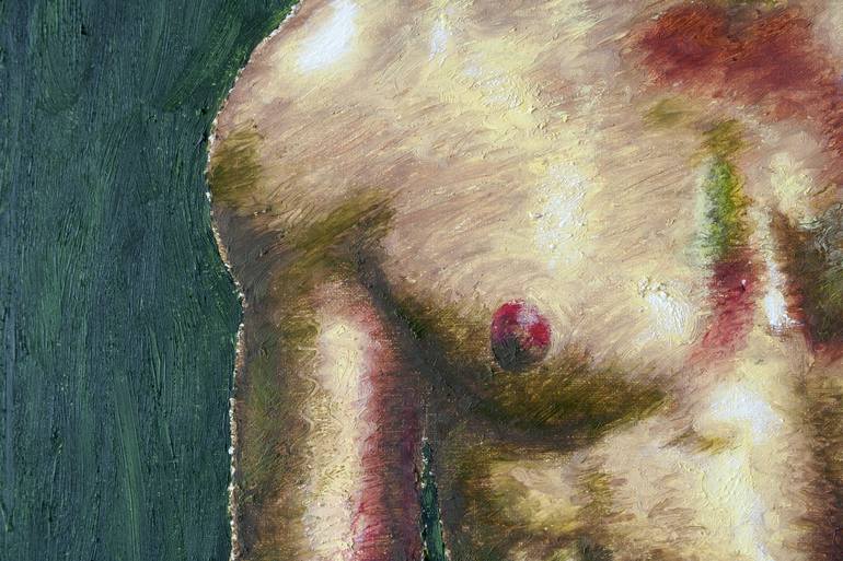 Original Contemporary Nude Painting by Alexander Kurganov