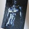 Painting on easel