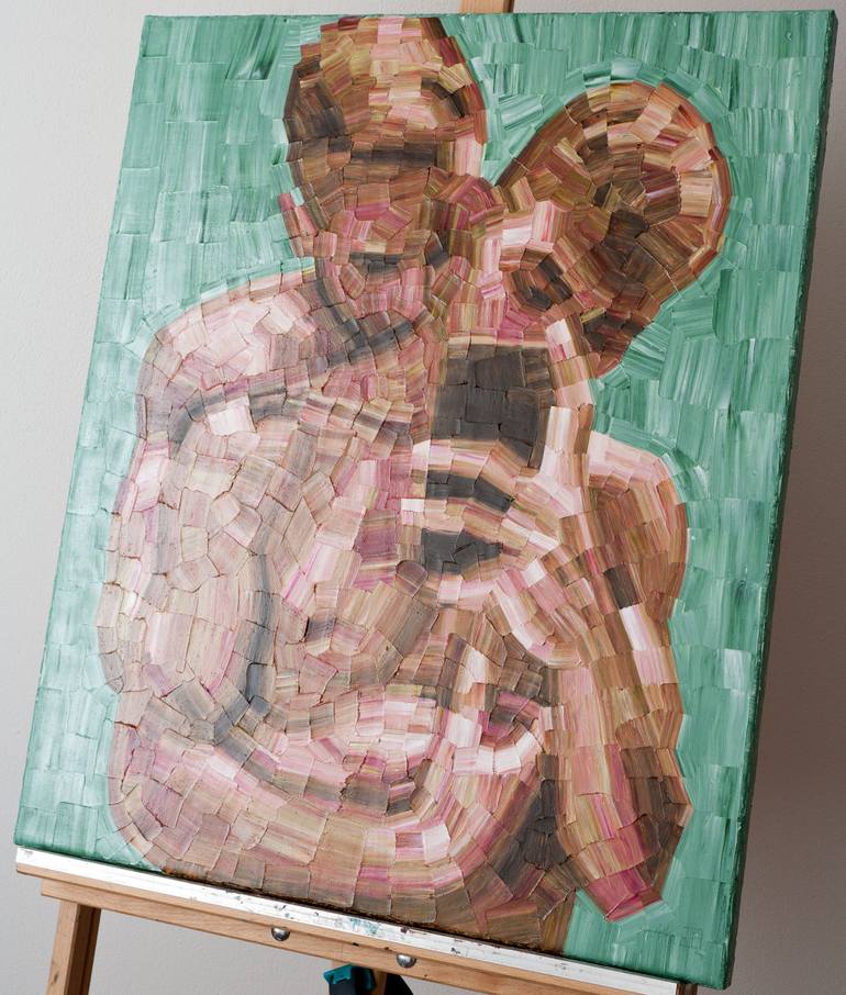 Original Figurative Nude Painting by Alexander Kurganov