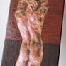 Painting on easel