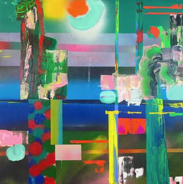 Original Abstract Paintings by kyle miller
