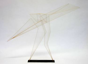 Original Abstract World Culture Sculpture by Hans Peter Trauschke