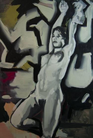 Original Figurative Nude Paintings by Rufus Filmer
