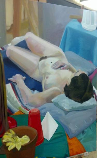 Original Nude Paintings by Carlynn Larkin