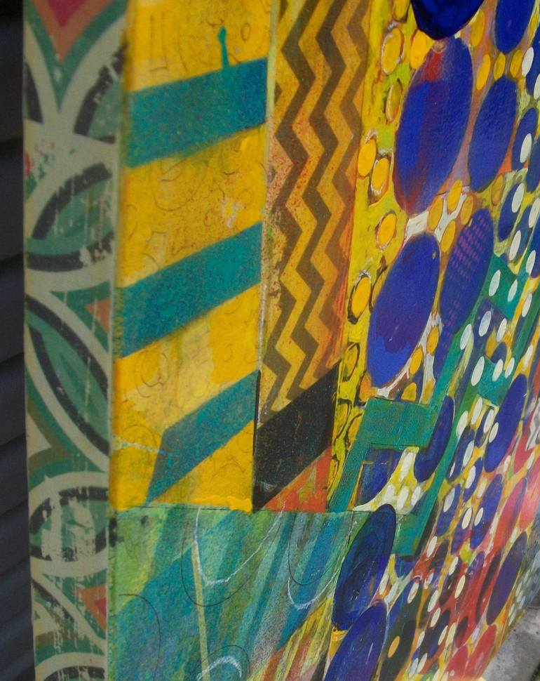 Original Abstract Expressionism Abstract Painting by Ed Smiley