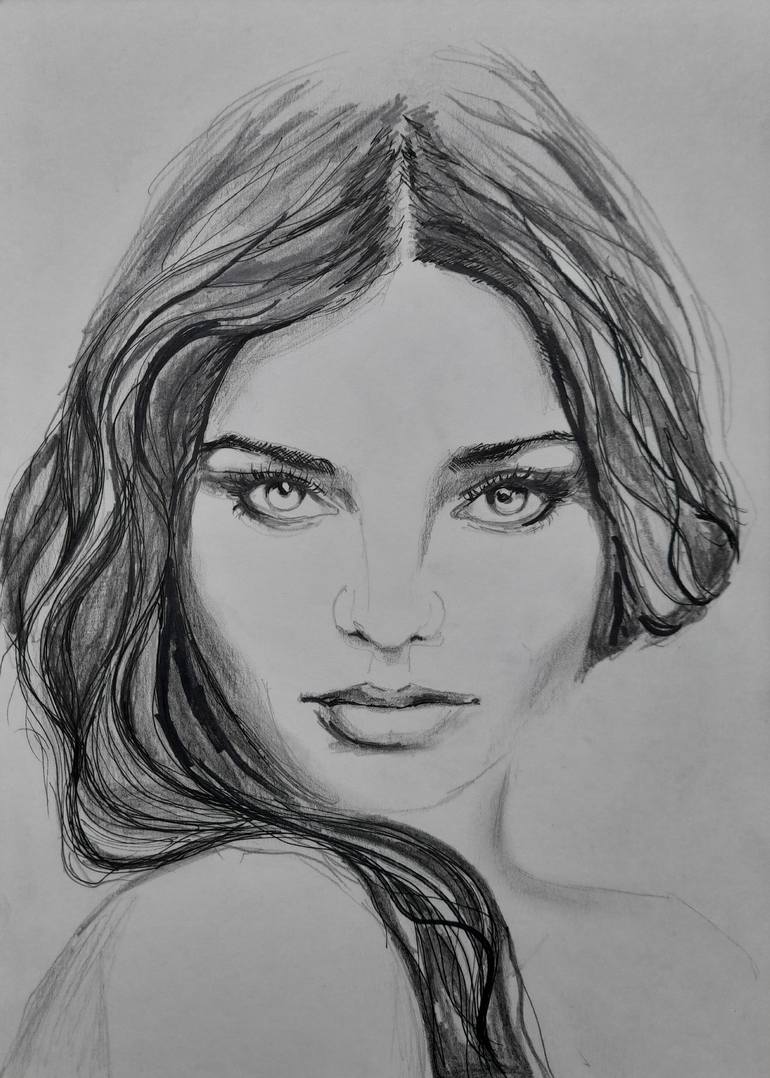 D007 Drawing by Dijana Tuzlic | Saatchi Art