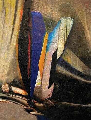 Original Abstract Expressionism Abstract Mixed Media by Armen John