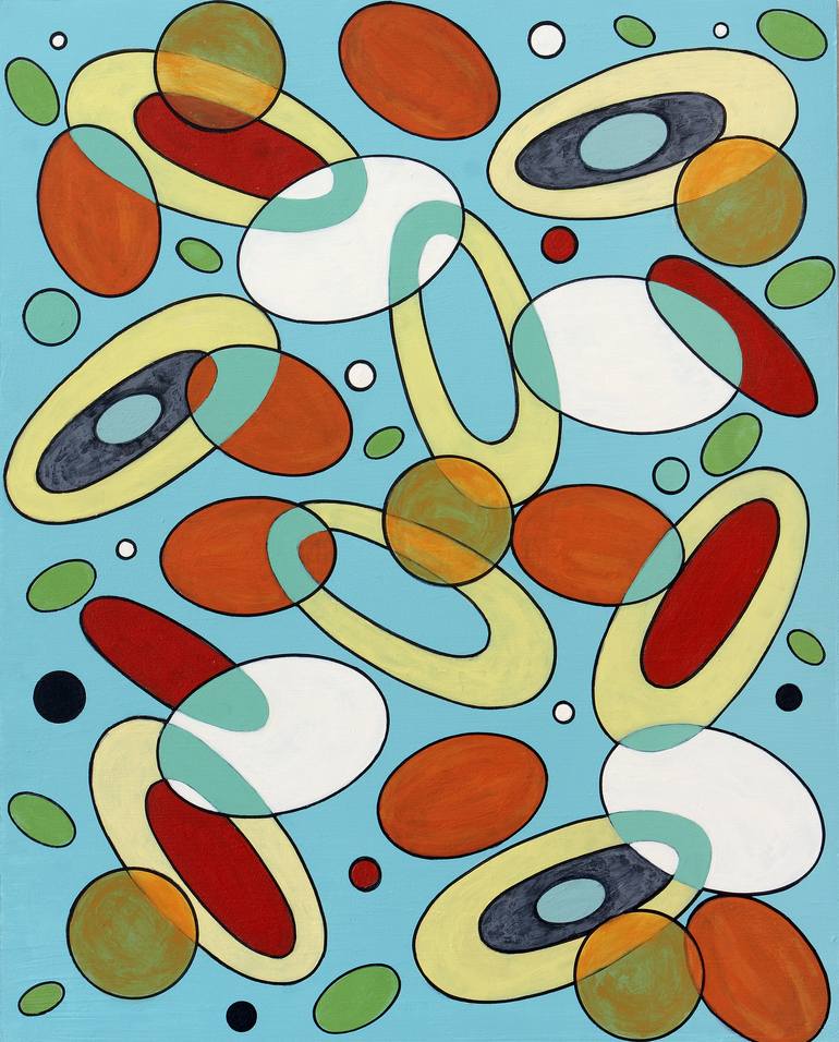 Zero Point Matrix Agregate Painting by Debra Jacobson | Saatchi Art
