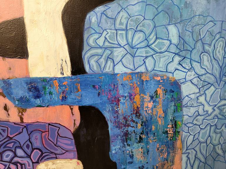 Original Conceptual Abstract Painting by Peggy Lee