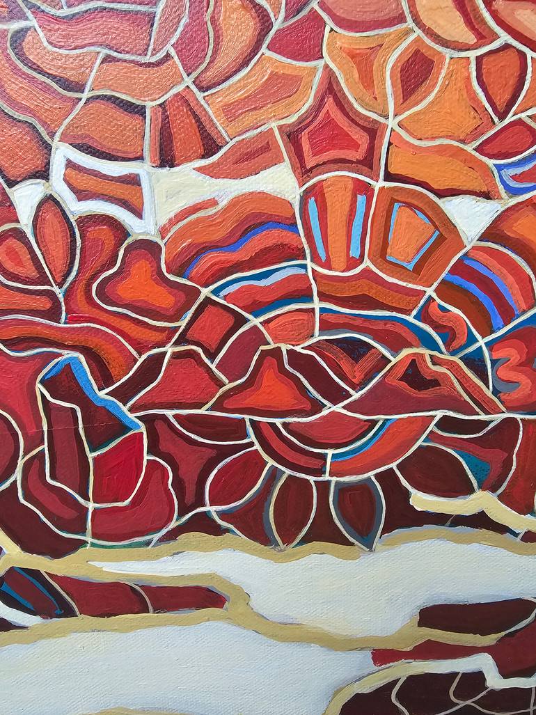 Original Abstract Painting by Peggy Lee