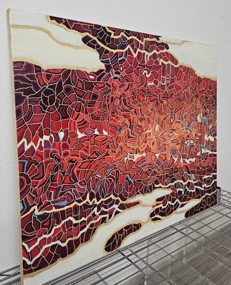 Original Abstract Painting by Peggy Lee