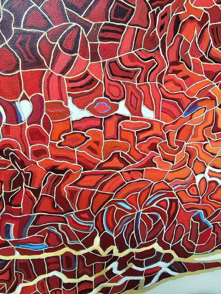 Original Abstract Painting by Peggy Lee