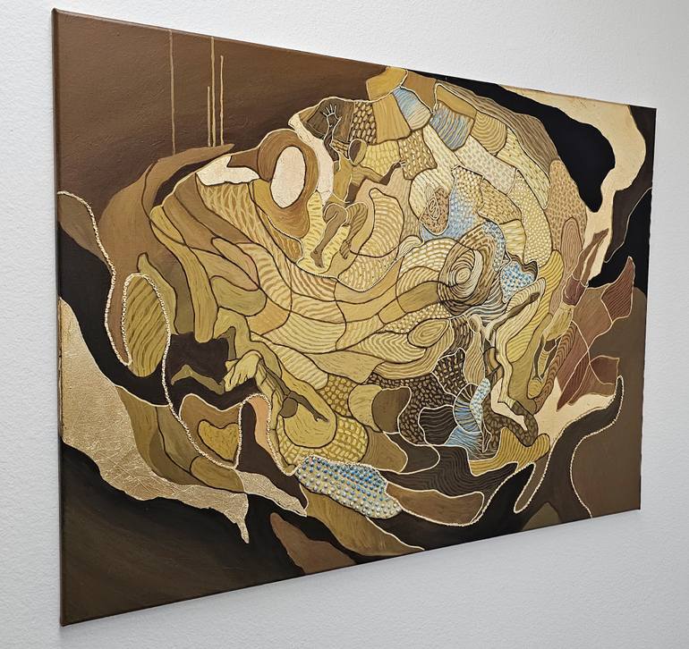 Original Abstract Painting by Peggy Lee
