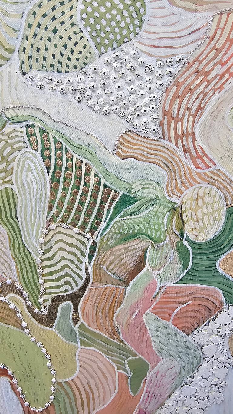 Original Contemporary Abstract Painting by Peggy Lee