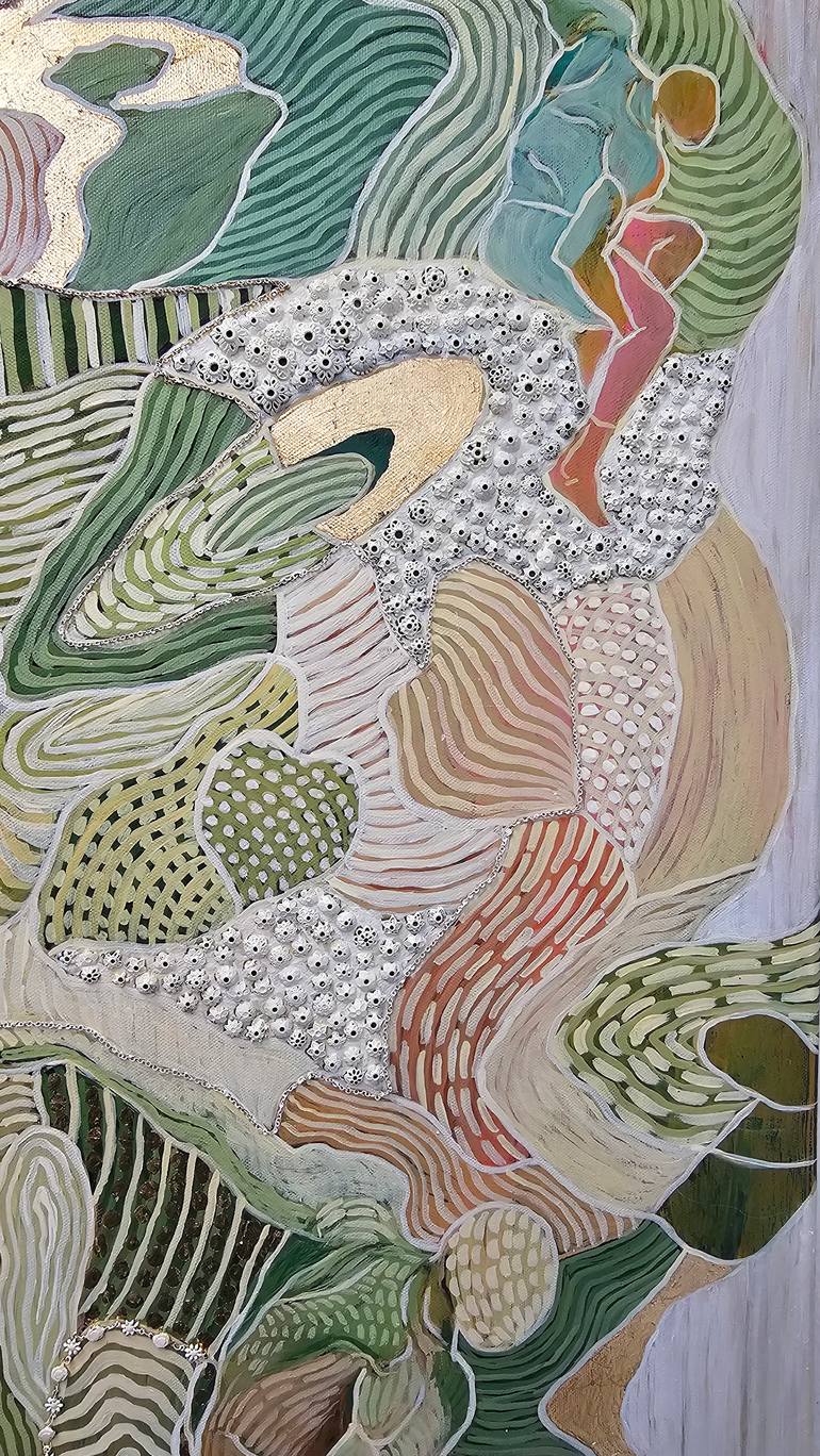 Original Contemporary Abstract Painting by Peggy Lee