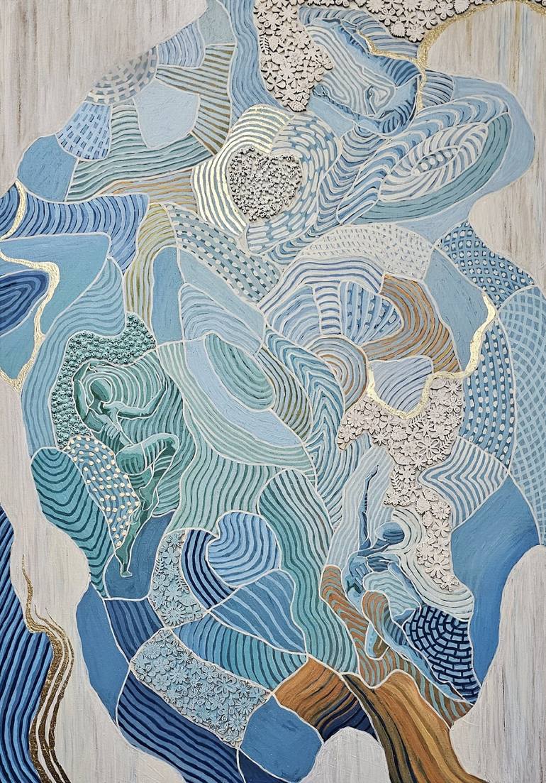 Print of Contemporary Abstract Paintings by Peggy Lee