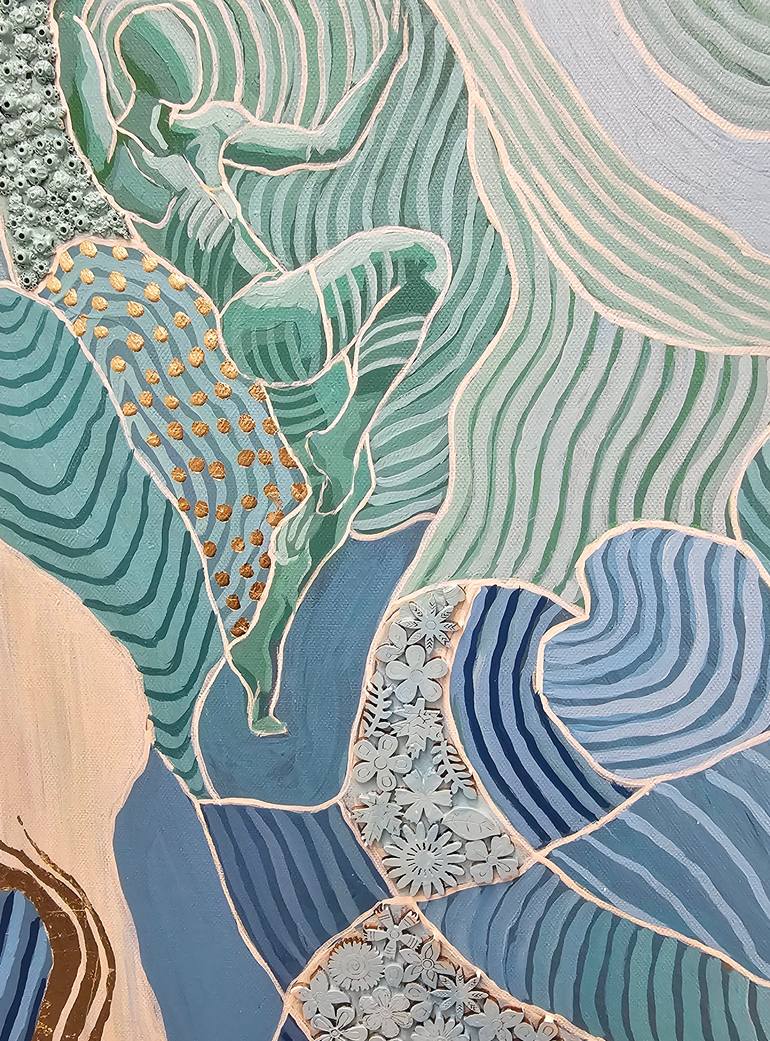 Original Contemporary Abstract Painting by Peggy Lee