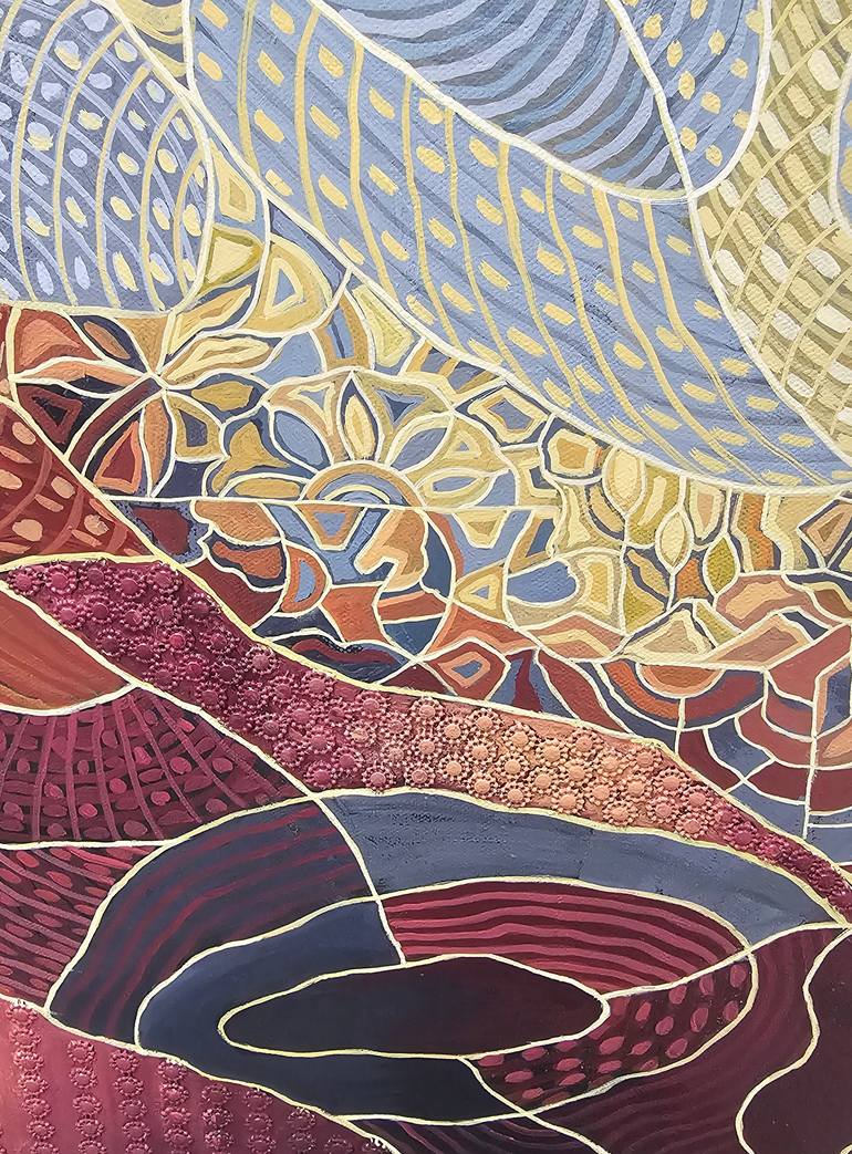 Original Contemporary Abstract Painting by Peggy Lee